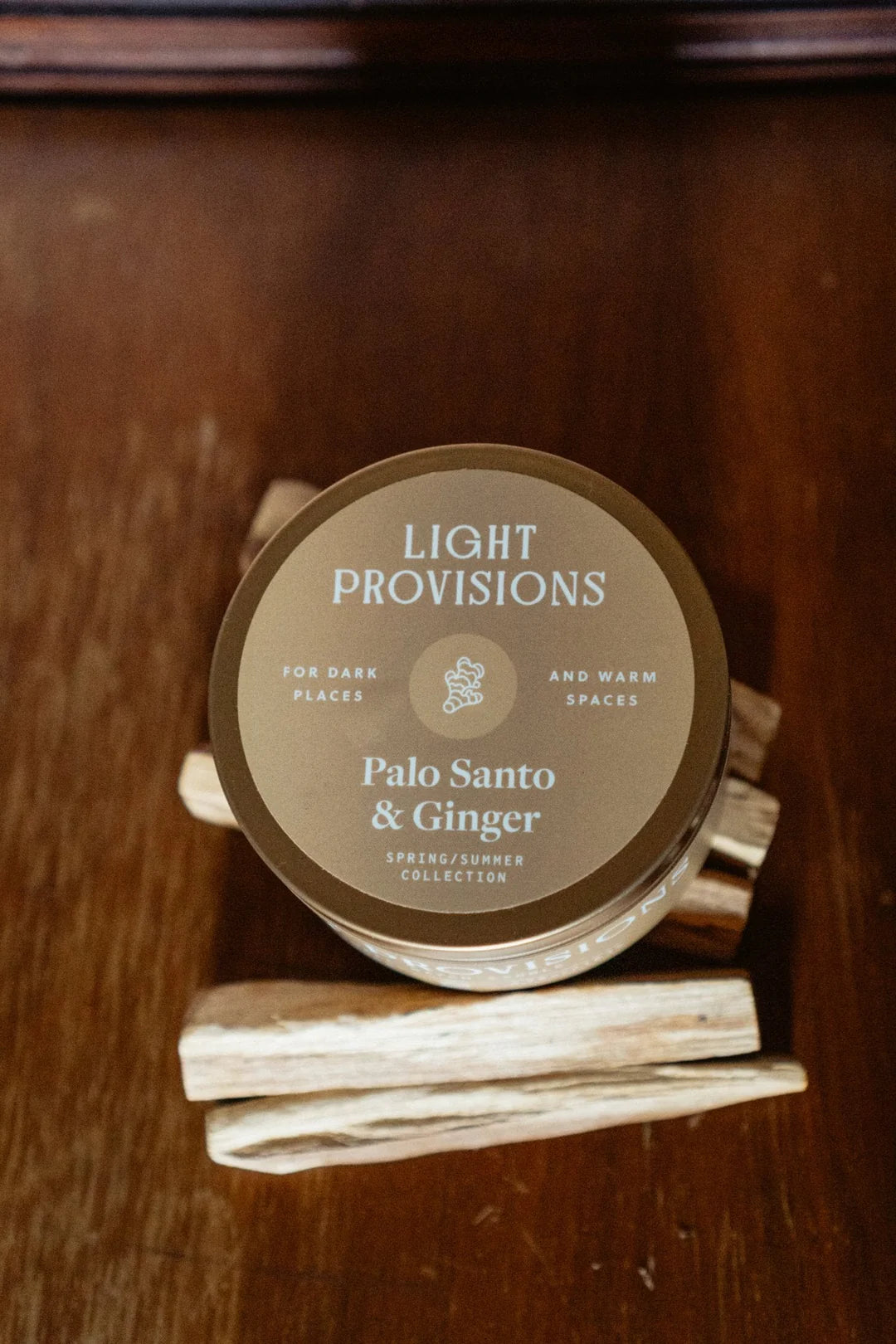 Palo Santo & Ginger Candle