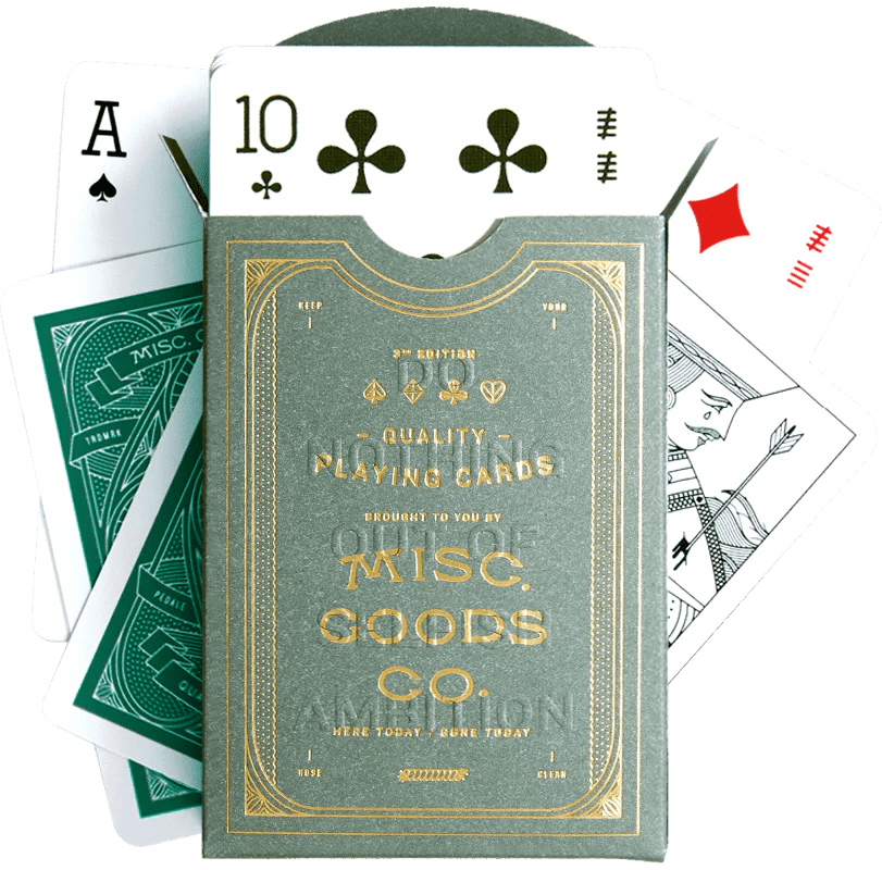 Playing Cards - MST GoodsMisc. Goods Co.