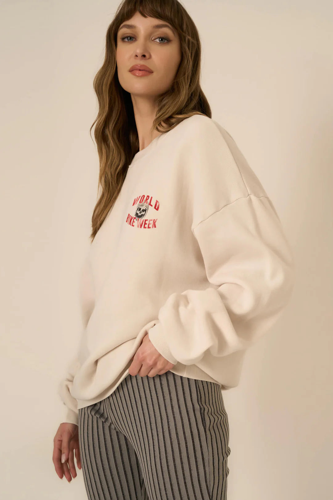 World Bike Week Motorcycle Crewneck Sweatshirt