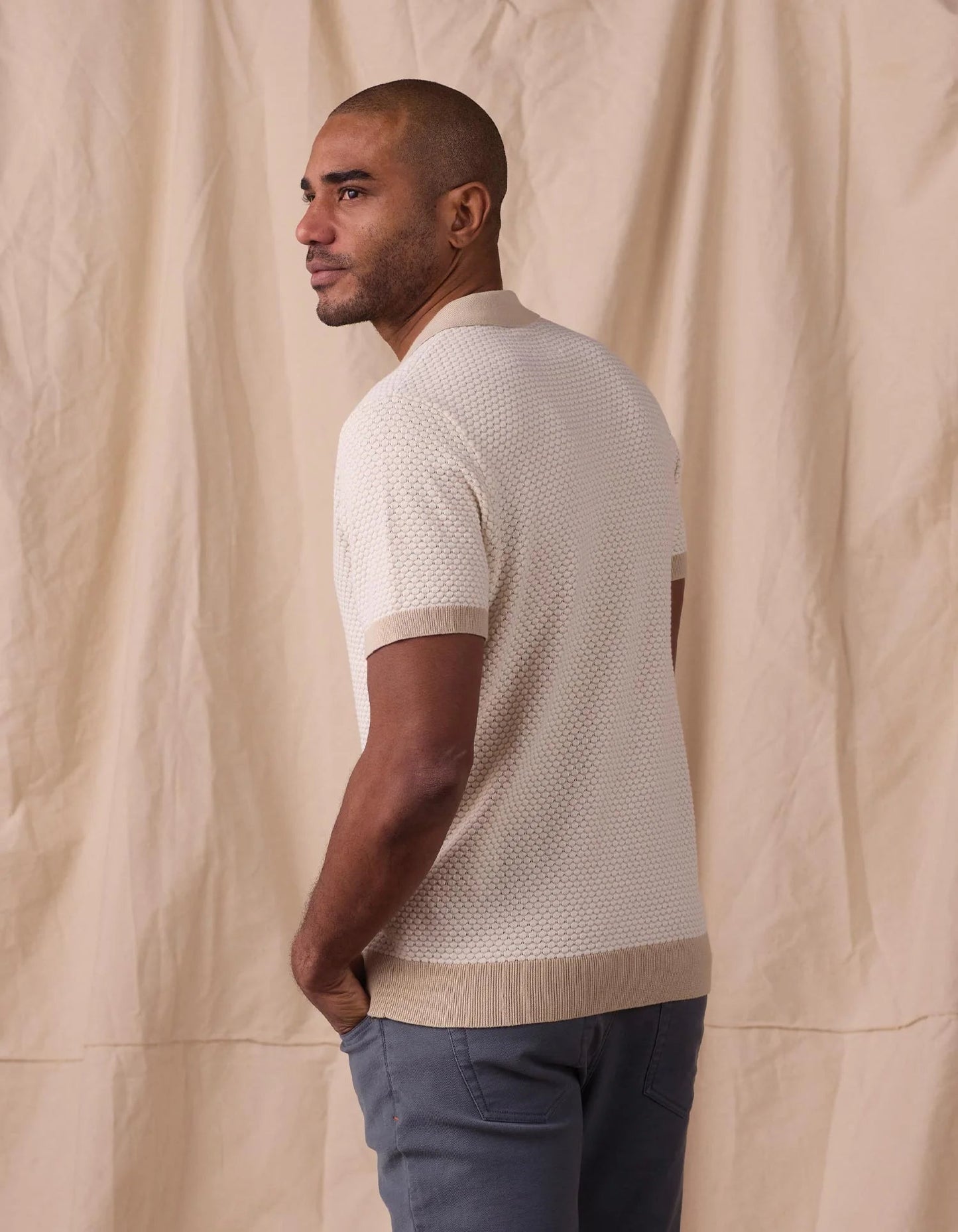 Robles Knit Jacquard Button Up - MST GoodsThe Normal Brand