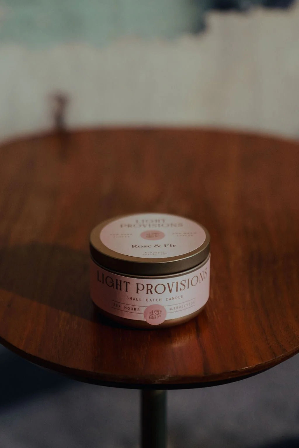 Rose & Fir Candle