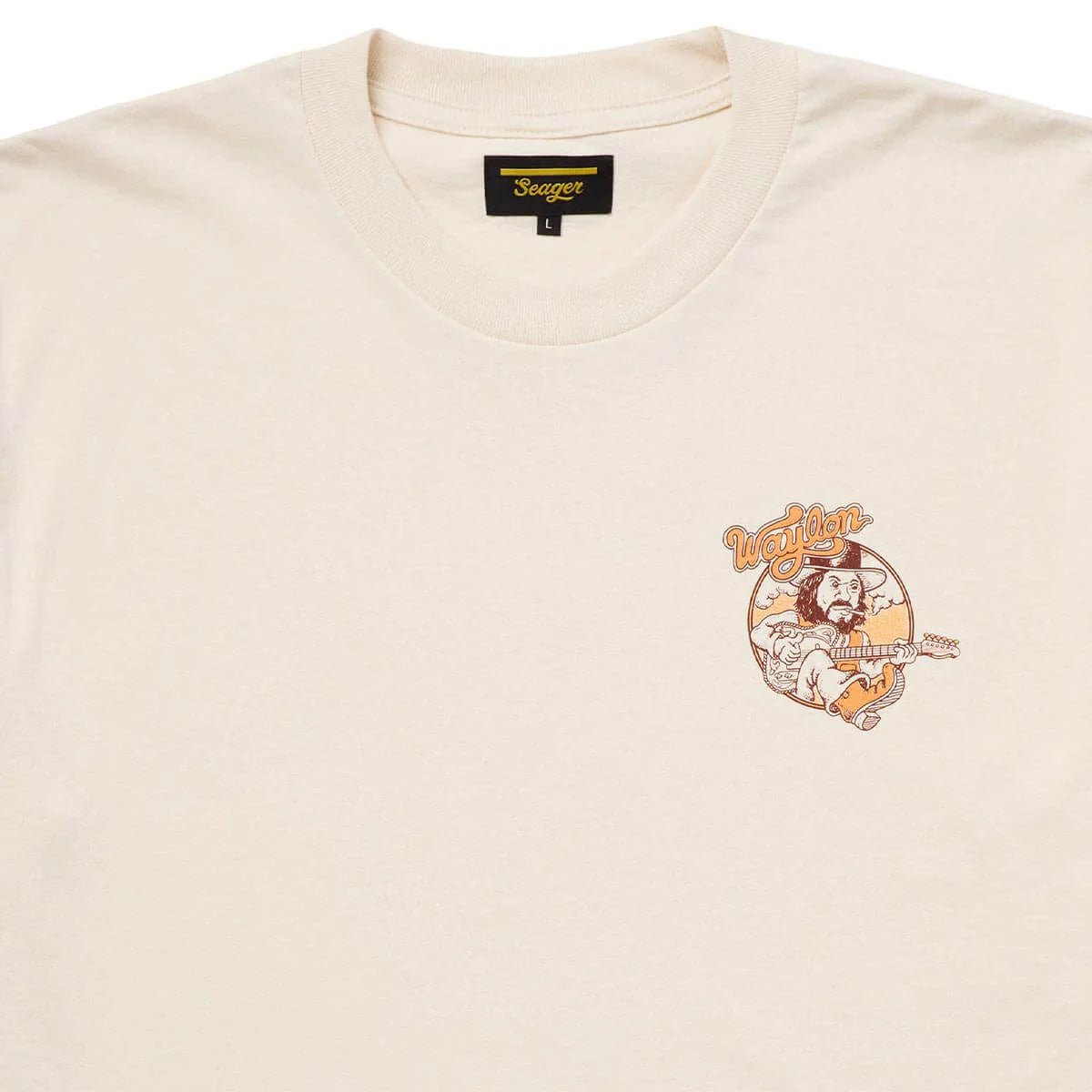 Seager x Waylon Jennings Only Daddy That'll Walk the Line Tee - MST GoodsT ShirtSeager