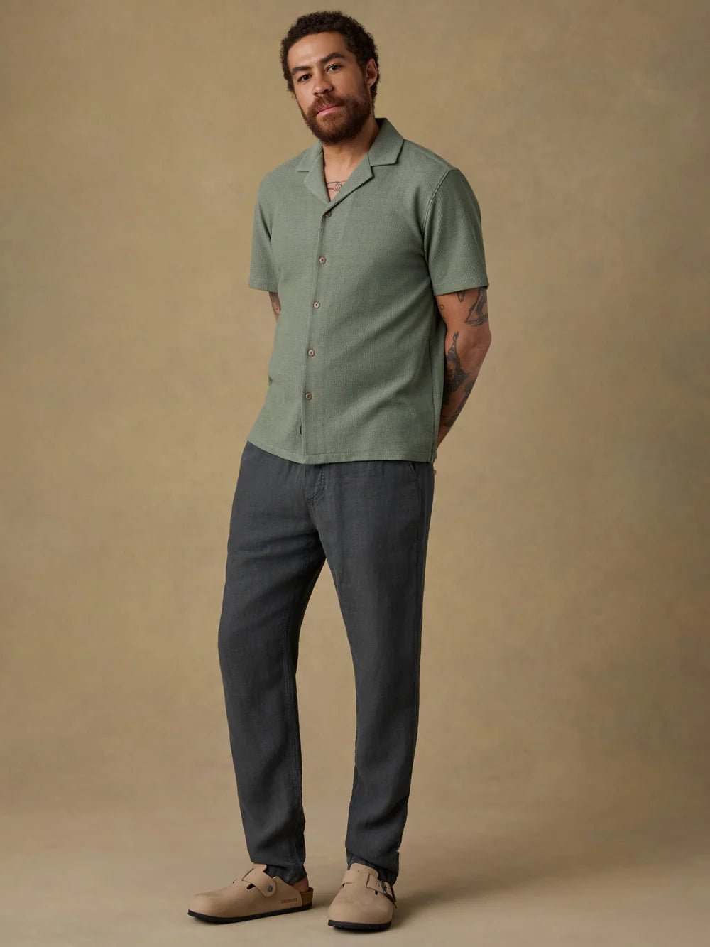 Short Sleeve Oasis Camp Shirt - MST GoodsFaherty