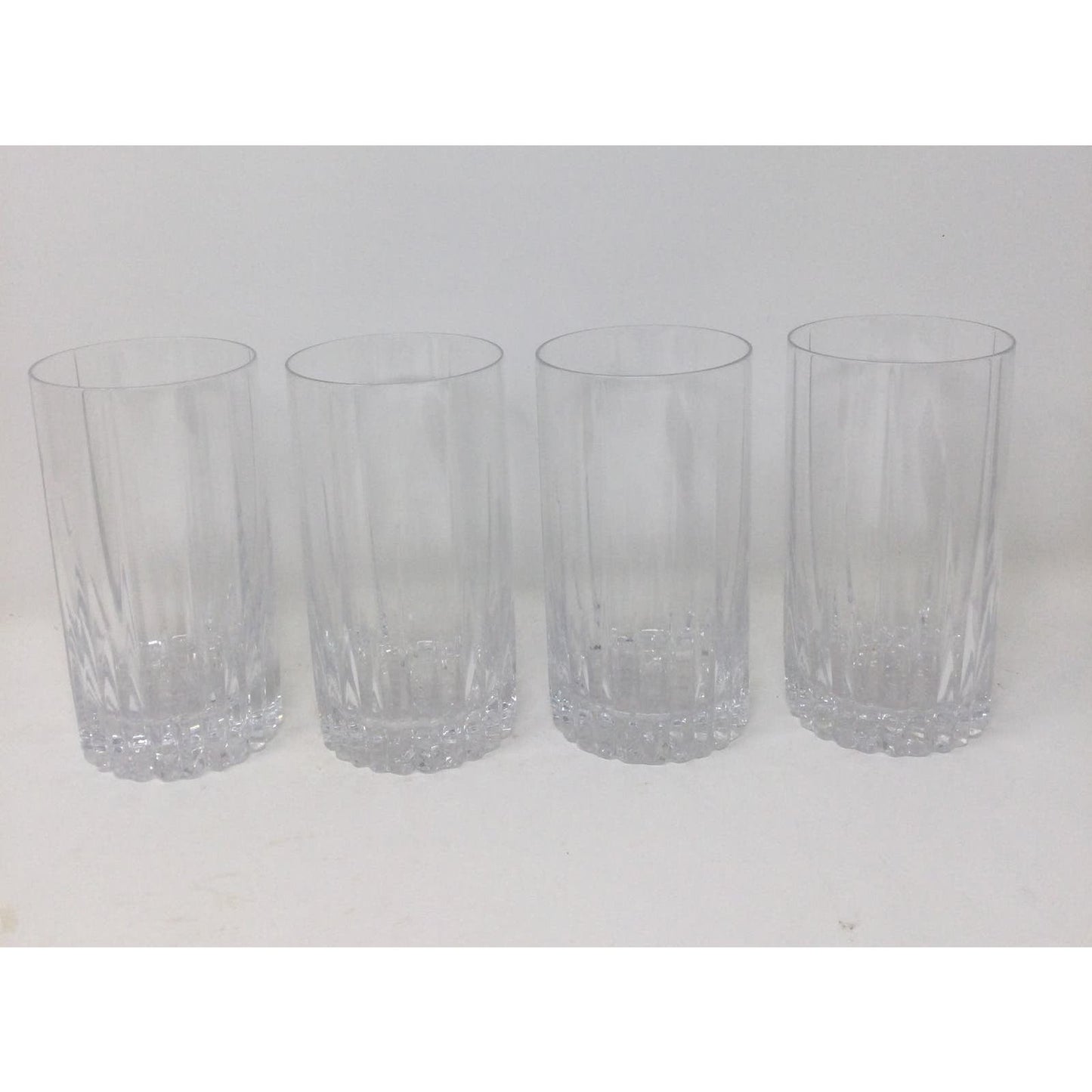 Mikasa Crystal “Arctic Lights” Highball Glasses Set of 4 Rare HTF