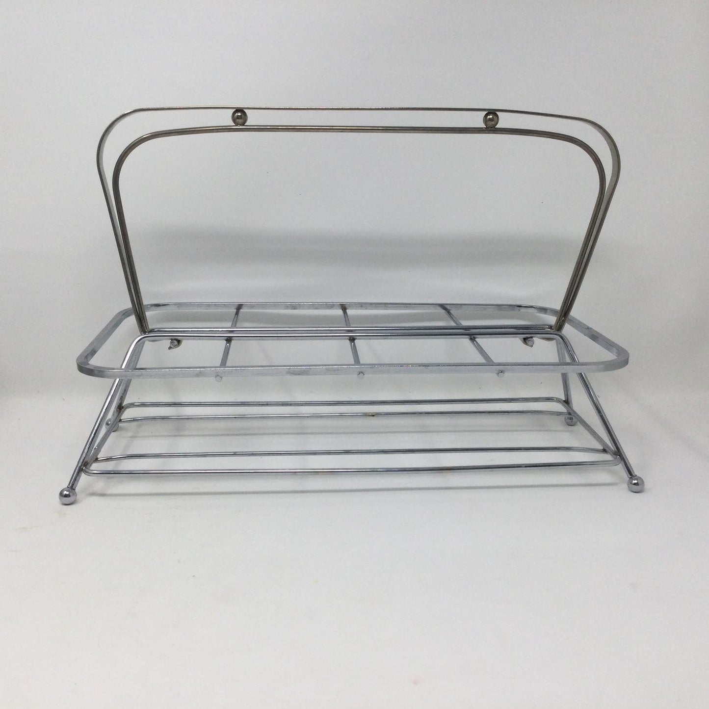 Libbey Starlyte Frosted Silver Leaf Glasses Foliage Set of 8 With Carrier