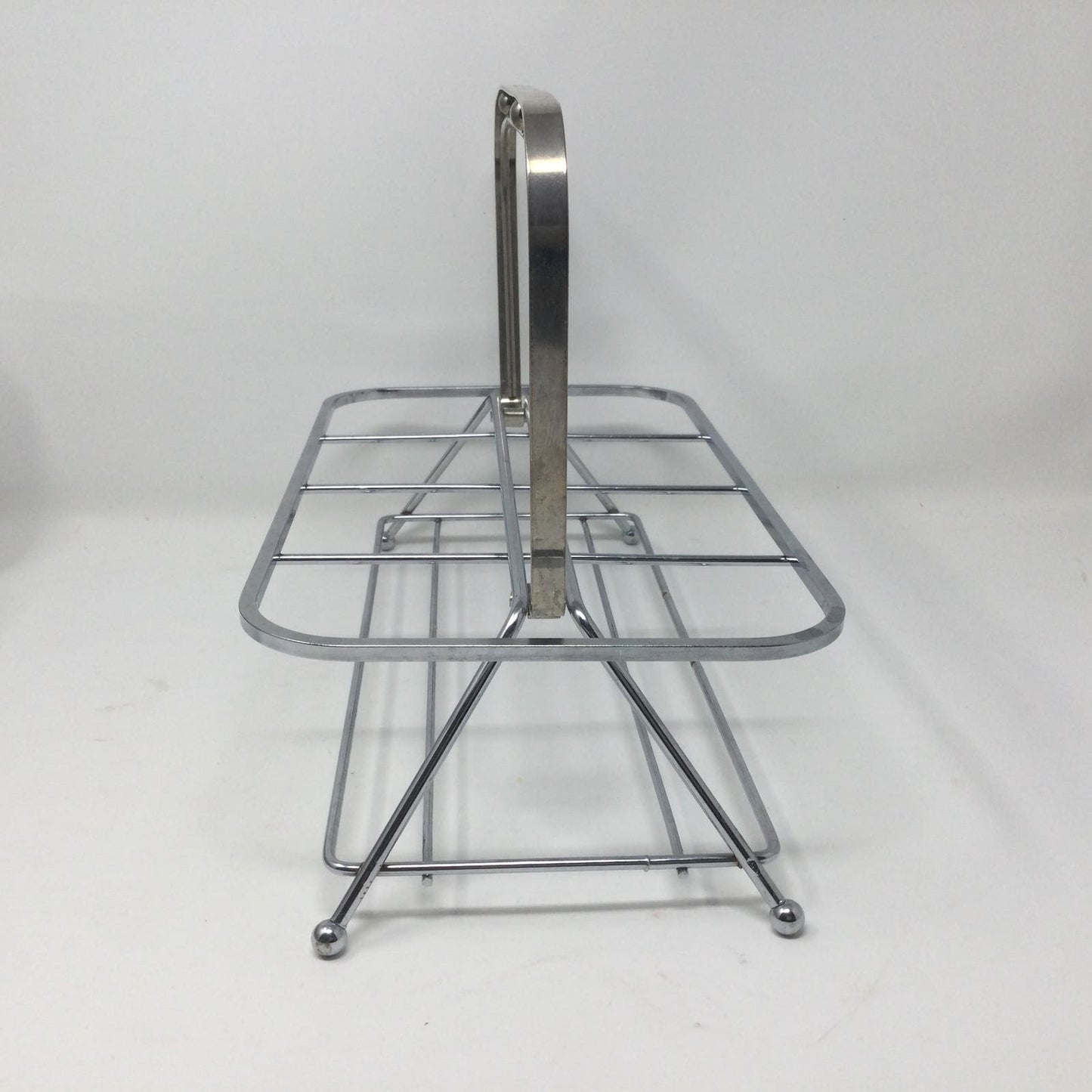 Libbey Starlyte Frosted Silver Leaf Glasses Foliage Set of 8 With Carrier