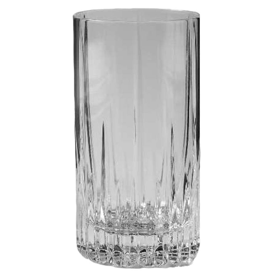 Mikasa Crystal “Arctic Lights” Highball Glasses Set of 4 Rare HTF
