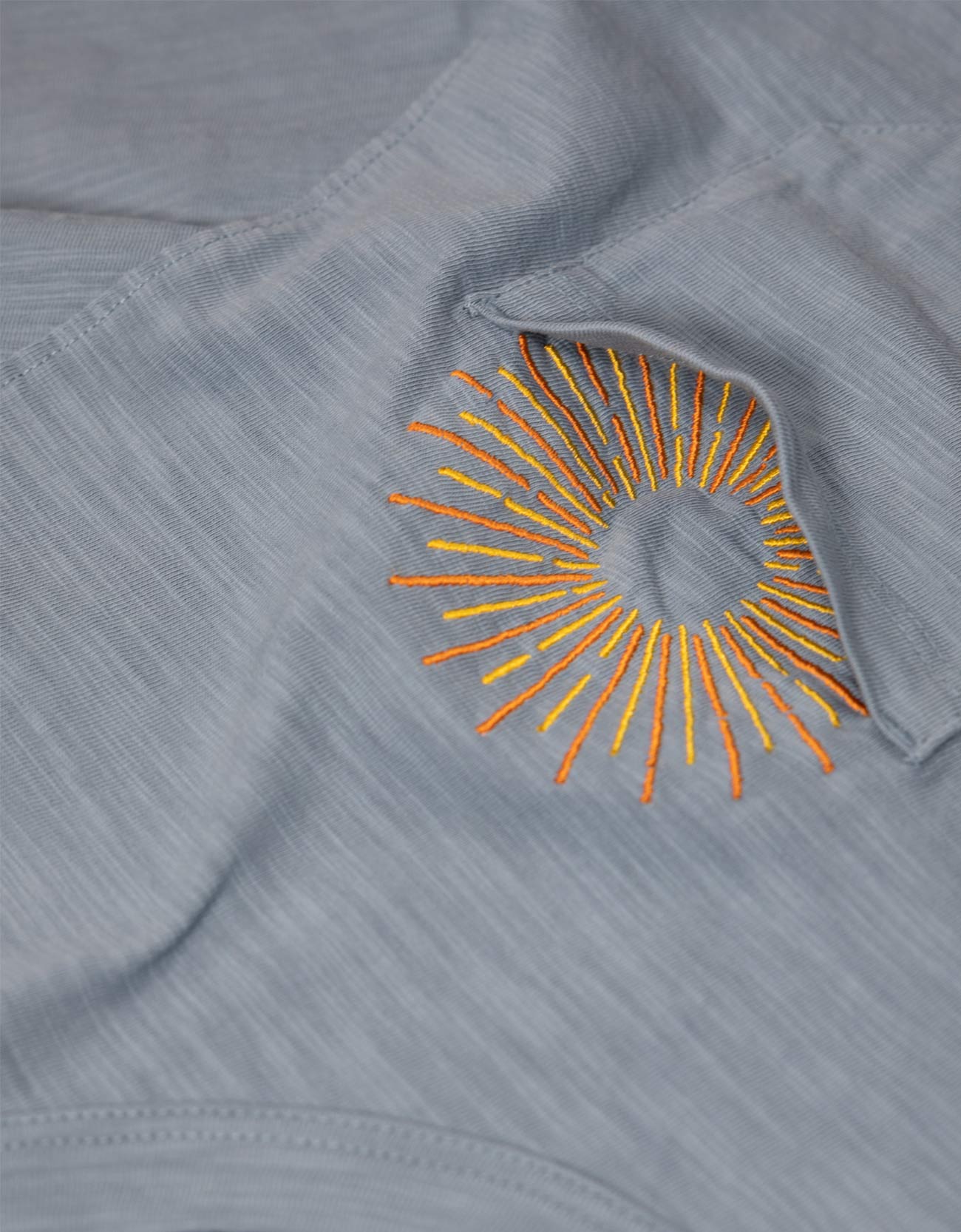 Sun Dreams Slub Pima Pocket Tee