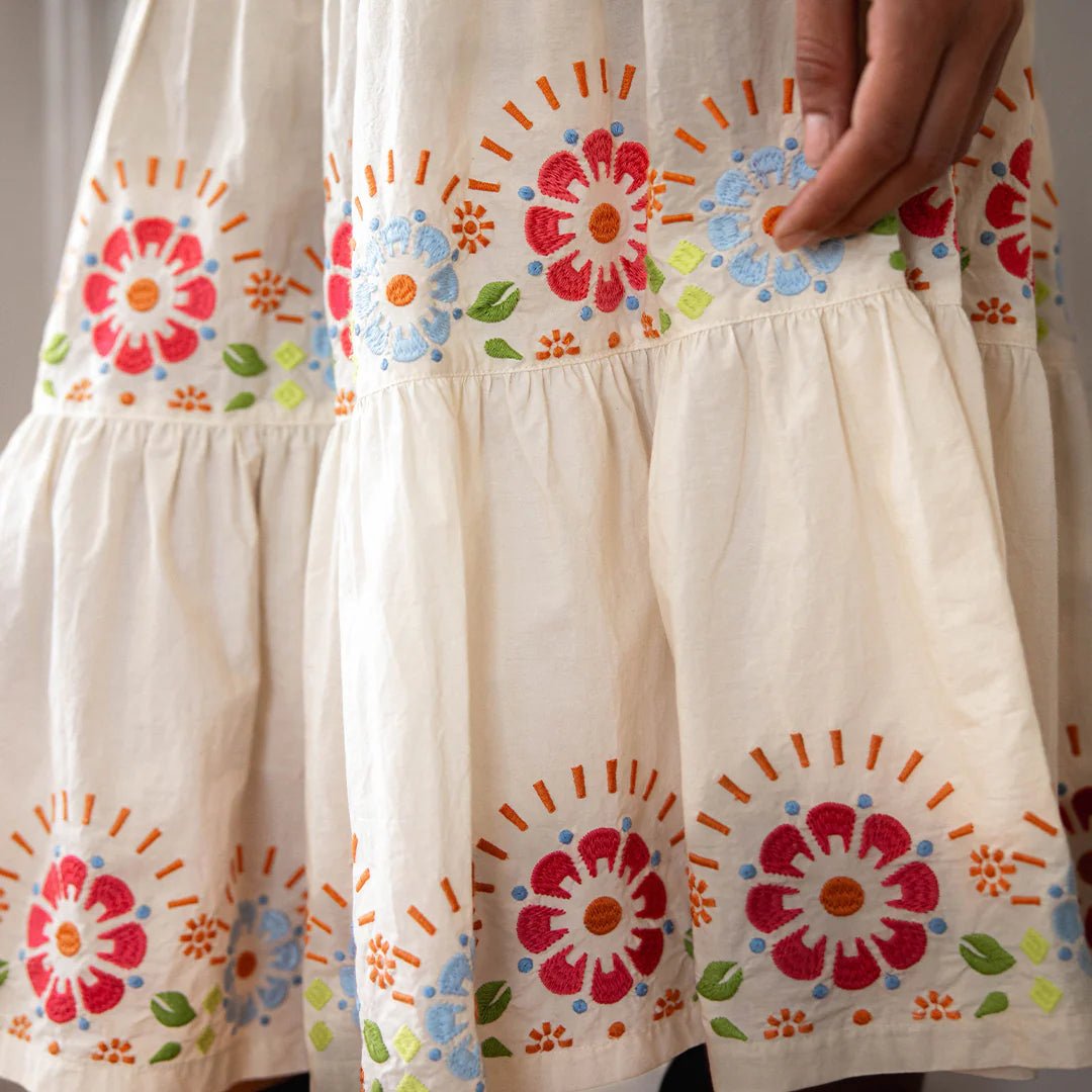The Emilia Embroidered Dress - MST GoodsSendero Provisions Company