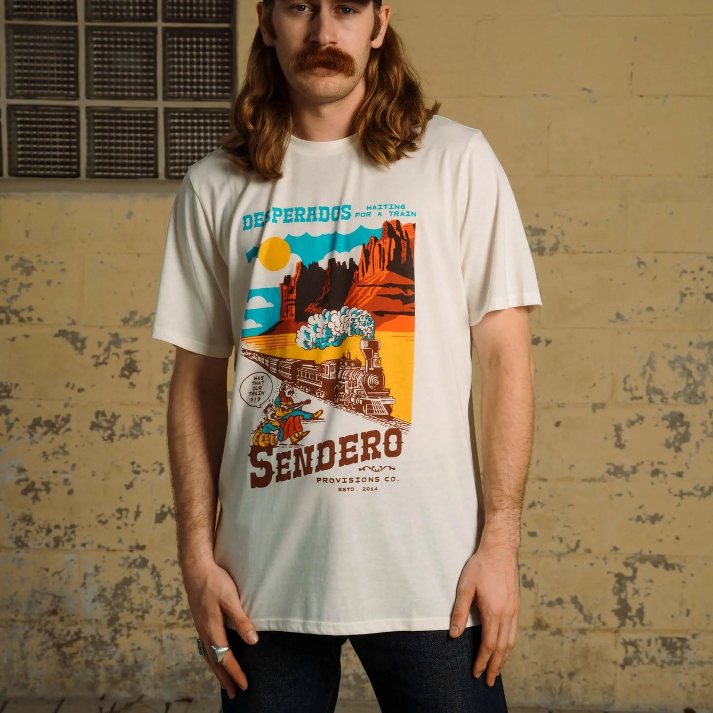 Train Waitin' Tee Shirt - MST GoodsSendero Provisions Company