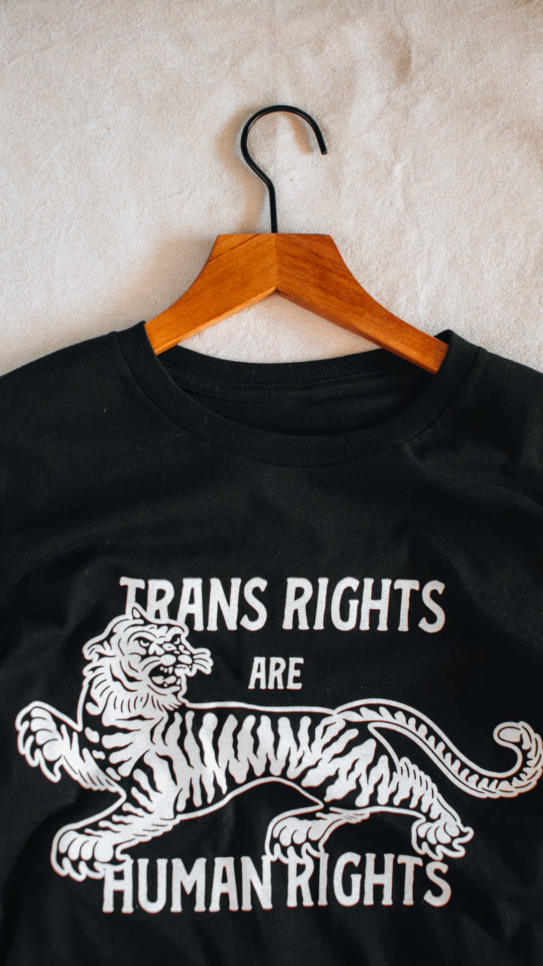Trans Rights are Human Rights Tee - Black - MST GoodsHoundstooth Design + Supply Co