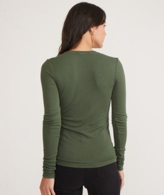 Lexi Rib Henley Top