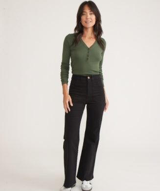 Lexi Rib Henley Top