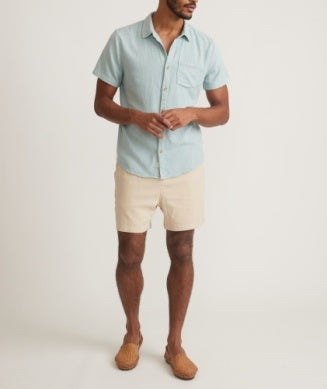 Classic Stretch Selvedge Short Sleeve Shirt
