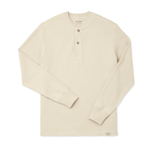 Waffle Knit Henley in Sand - MST GoodsFilson