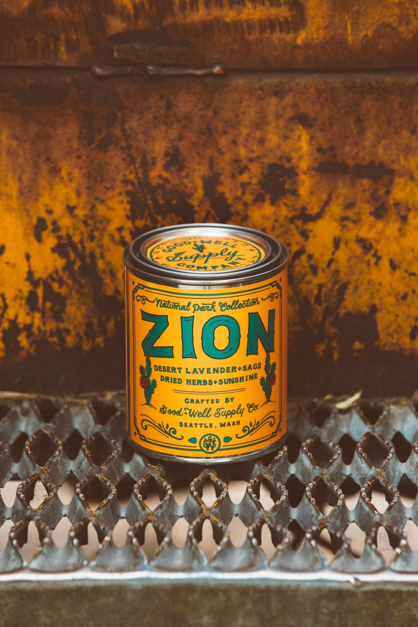 Zion National Park Candle - MST GoodsGood & Well Supply Co.