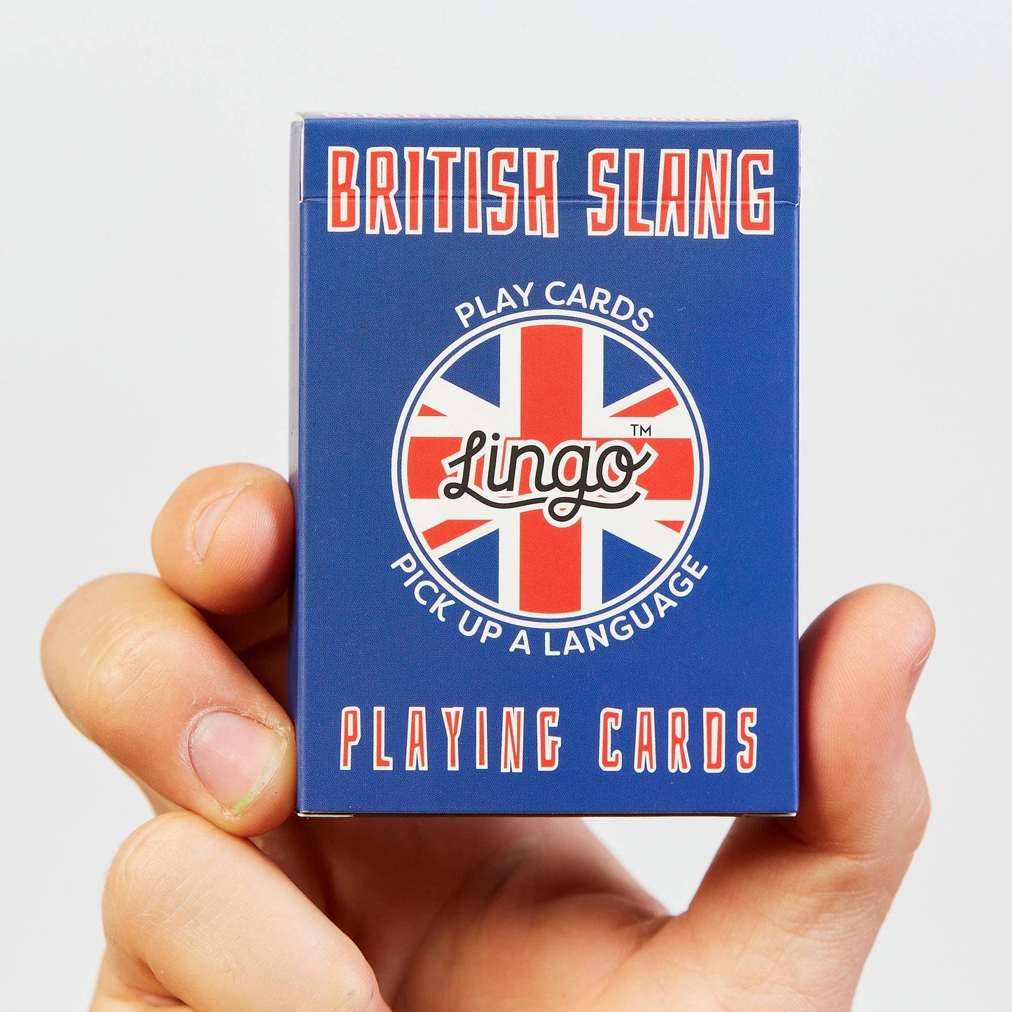 British Slang Travel Playing Cards