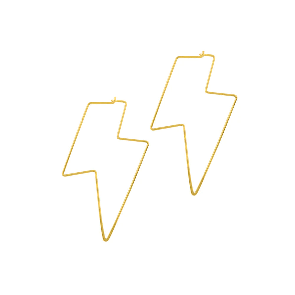 Electric Hoops - Gold or Silver