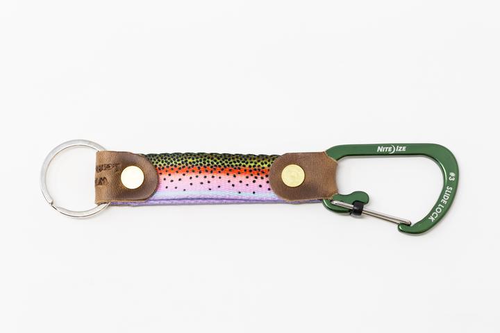 Fish Print Whis-Key Hook Carabiner