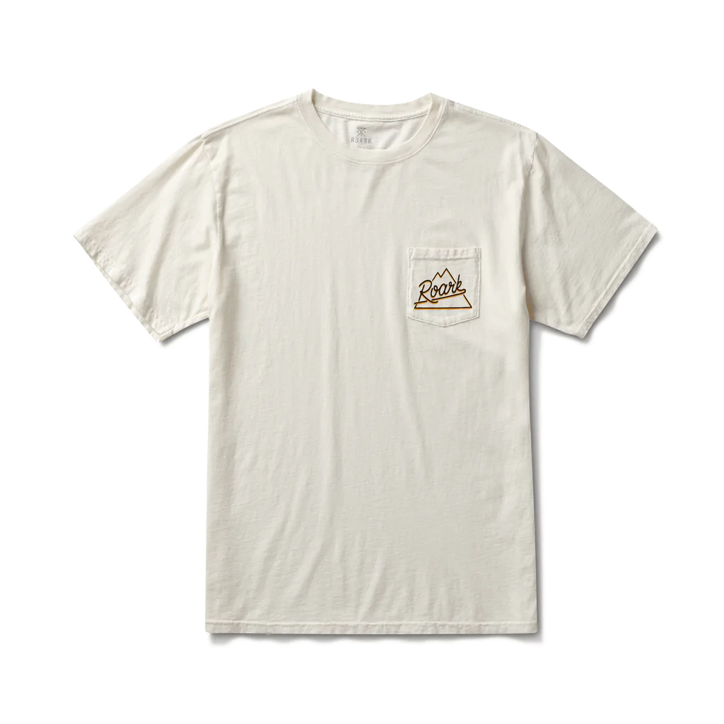 Peaking Pocket Tee Off White
