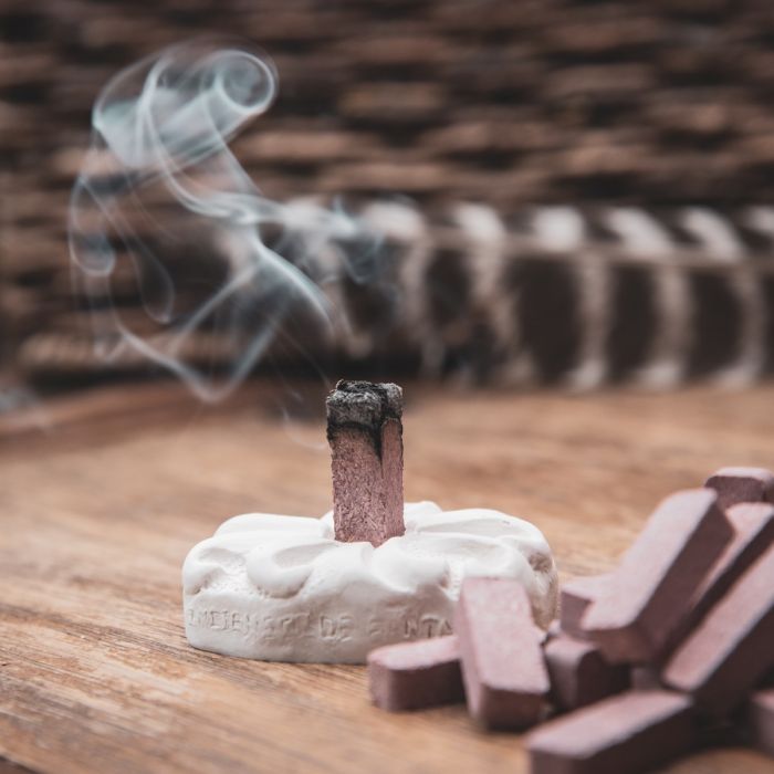 40 Count Natural Wood Incense Bricks