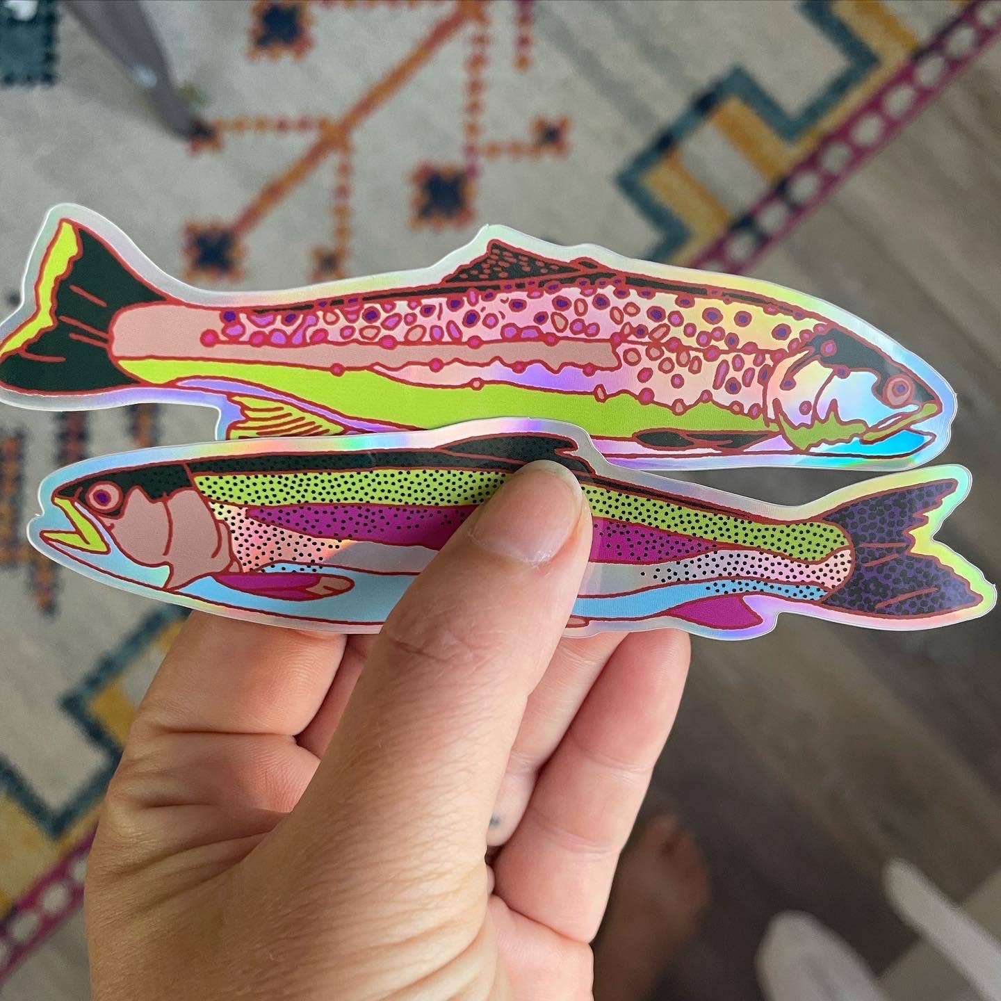 Trout Sticker