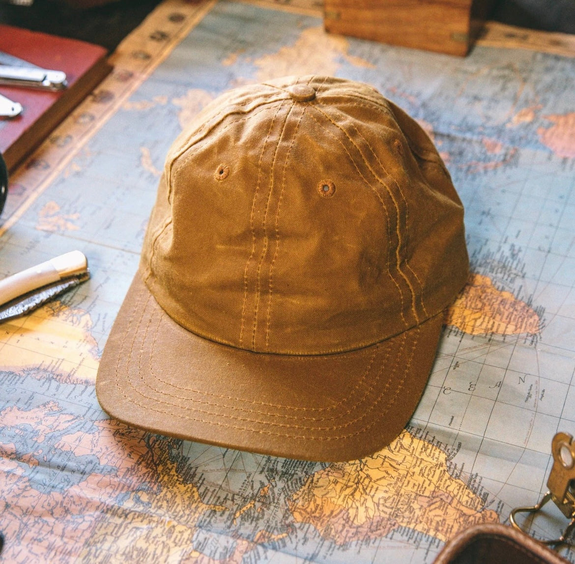 Waxed Canvas Baseball Hat