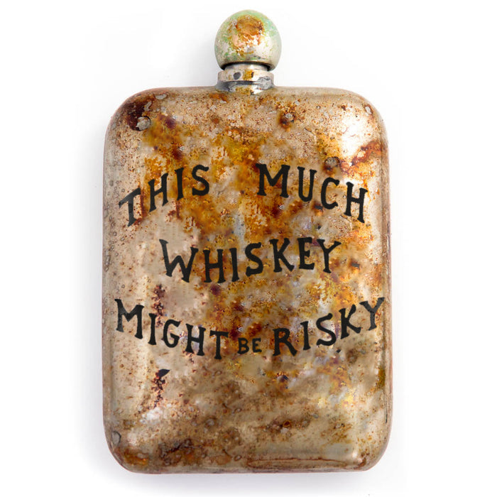 Risky Whiskey Noble Flask
