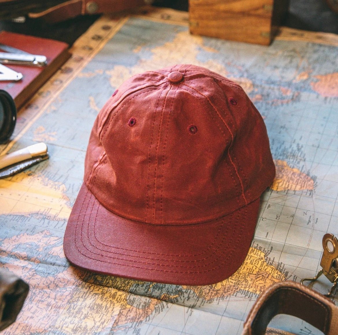Waxed Canvas Baseball Hat