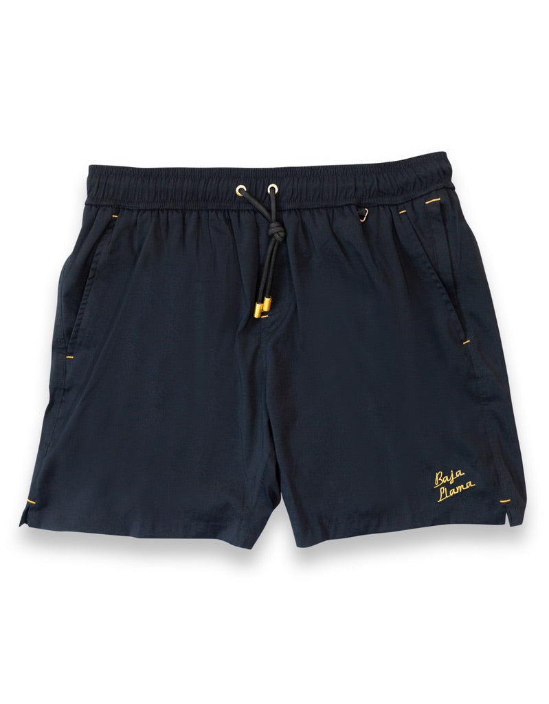 FORT KNOX BLACK - STRETCH SWIM TRUNKS