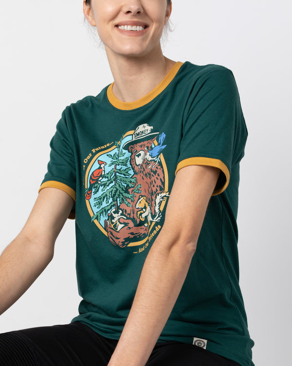 Smokey's Friends Ringer Tee