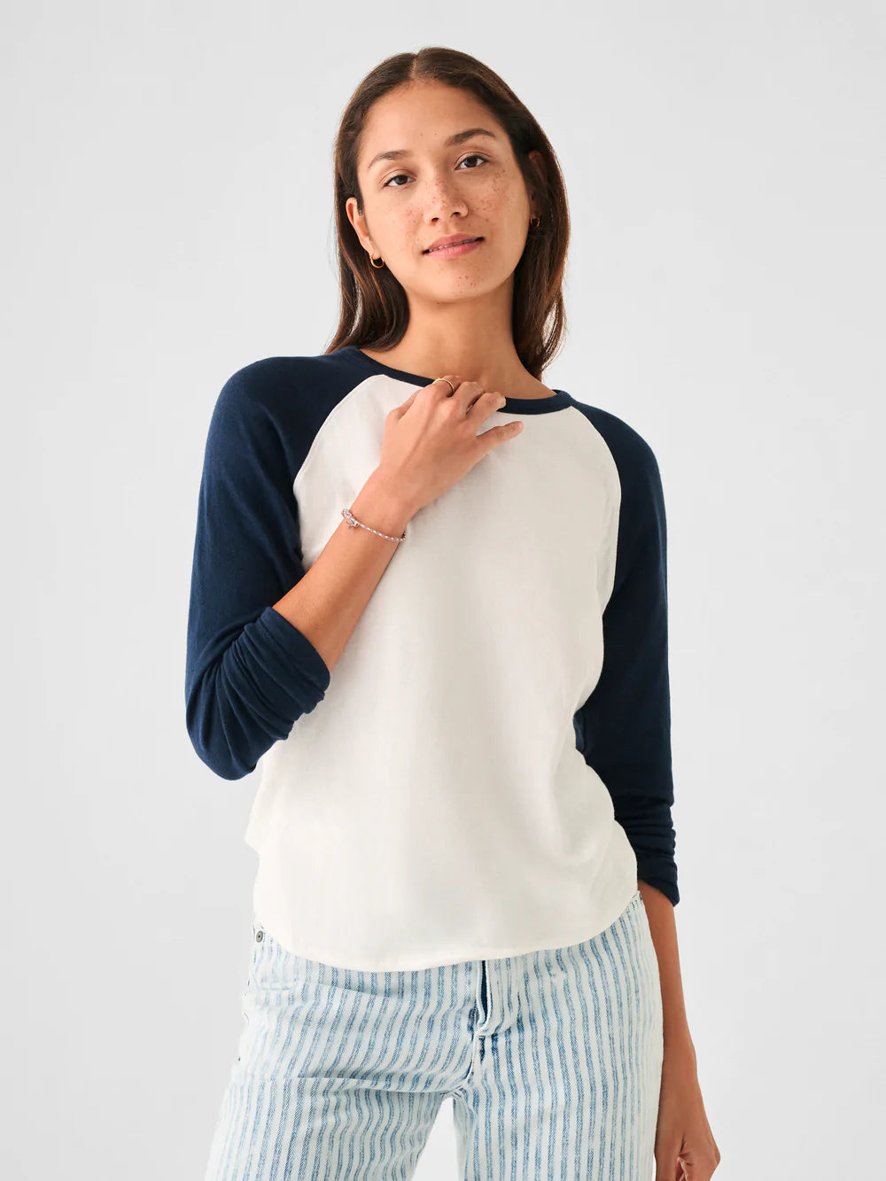 Cloud L/S Baseball Tee