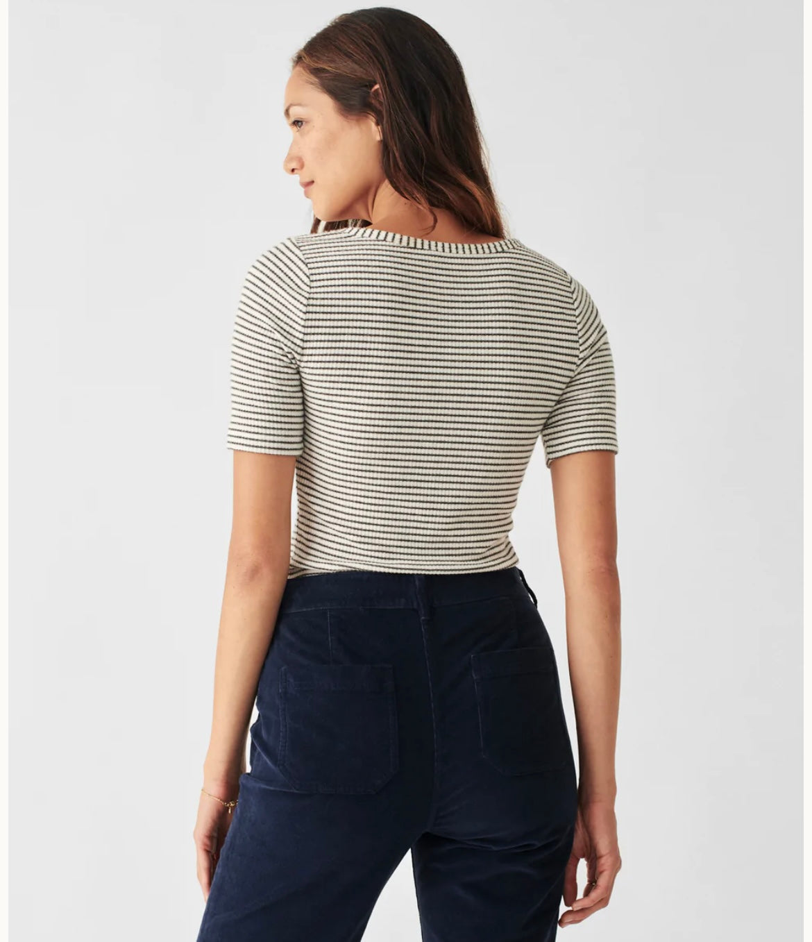 Legend™ Rib Square Neck Tee