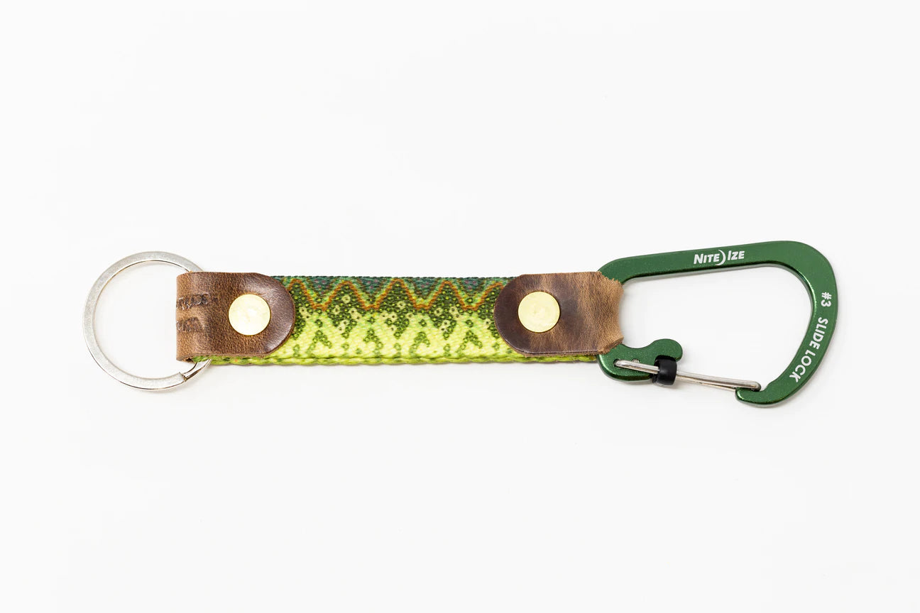 Fish Print Whis-Key Hook Carabiner