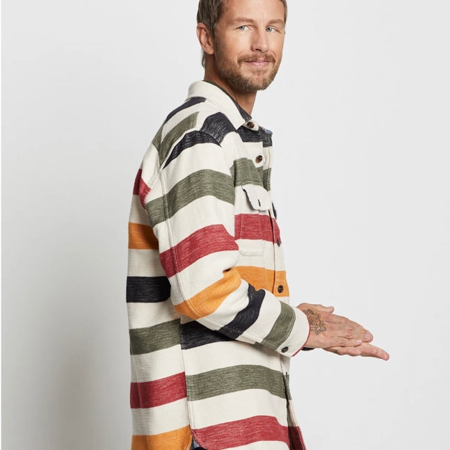 Glacier Stripe Driftwood Shirt