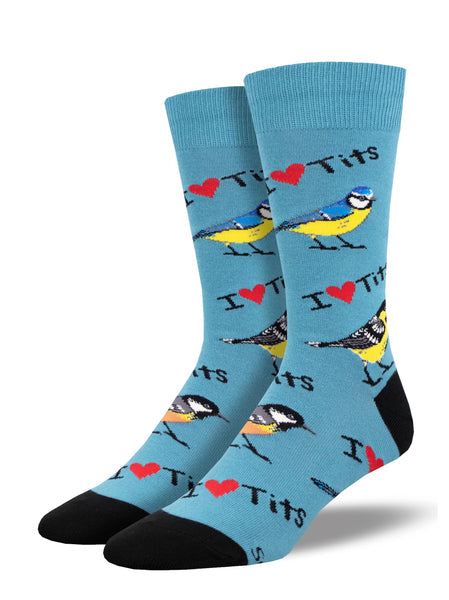 I Heart Tits Socks