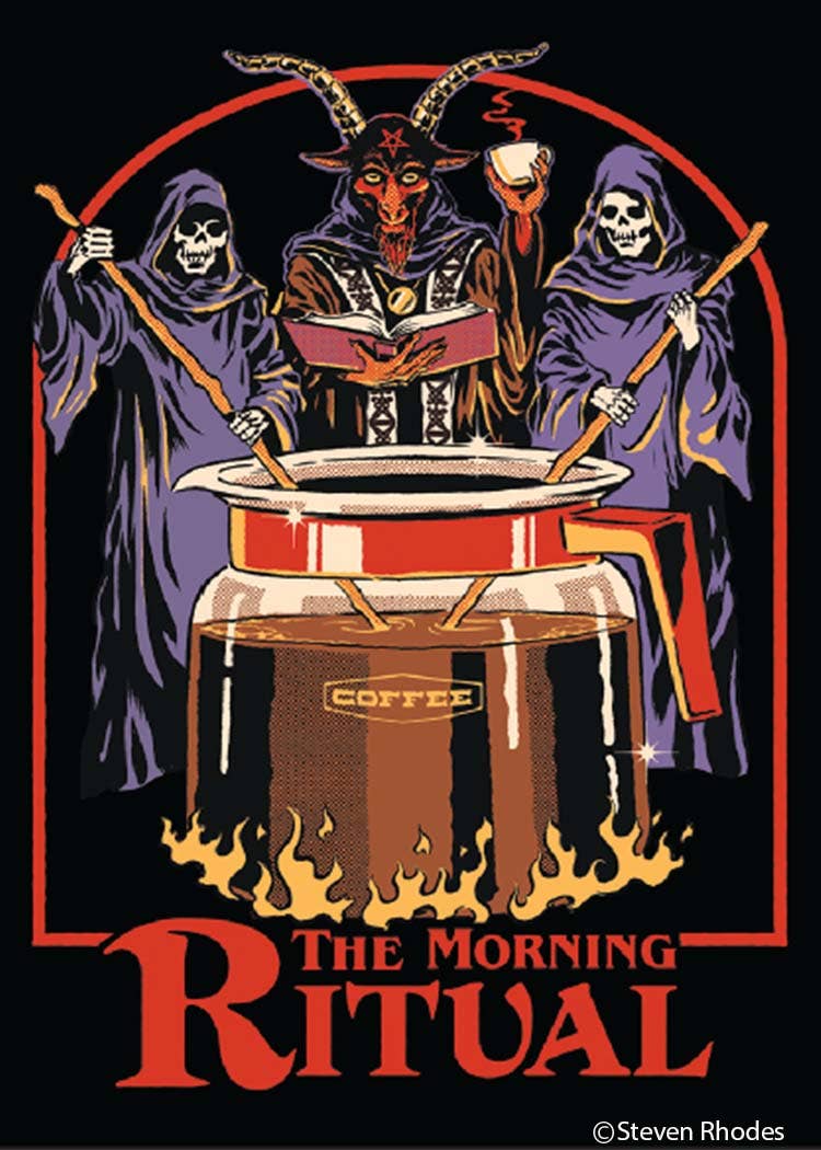 Magnet-The Morning Ritual - MST GoodsRefrigerator MagnetsEphemera