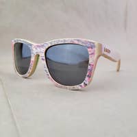 Recycled Wooden Skateboard Sunglasses (Wayfarer) - MST GoodsSunglassesSKRP