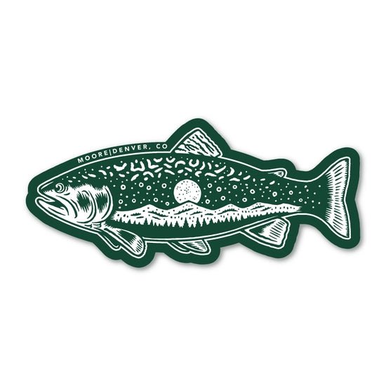 Trout Sticker - MST GoodsMoore Collection