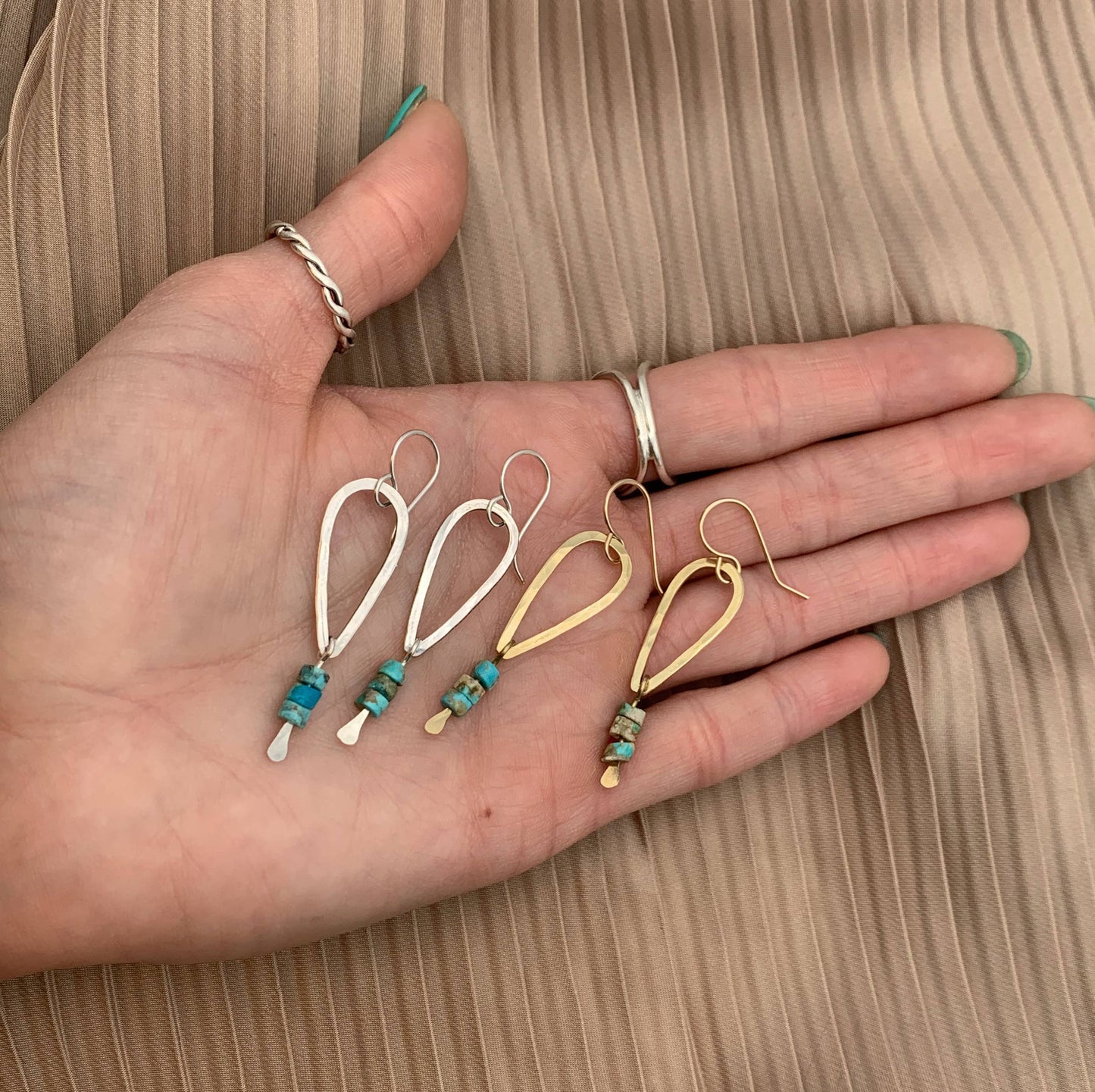 Handmade Her ALS Story Earrings