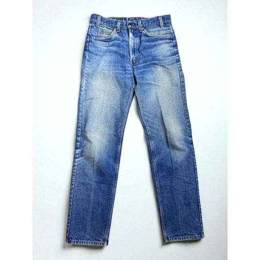 Vintage Levis 505 Denim 1990s 505 100% Cotton Medium Wash 32x32 Men's