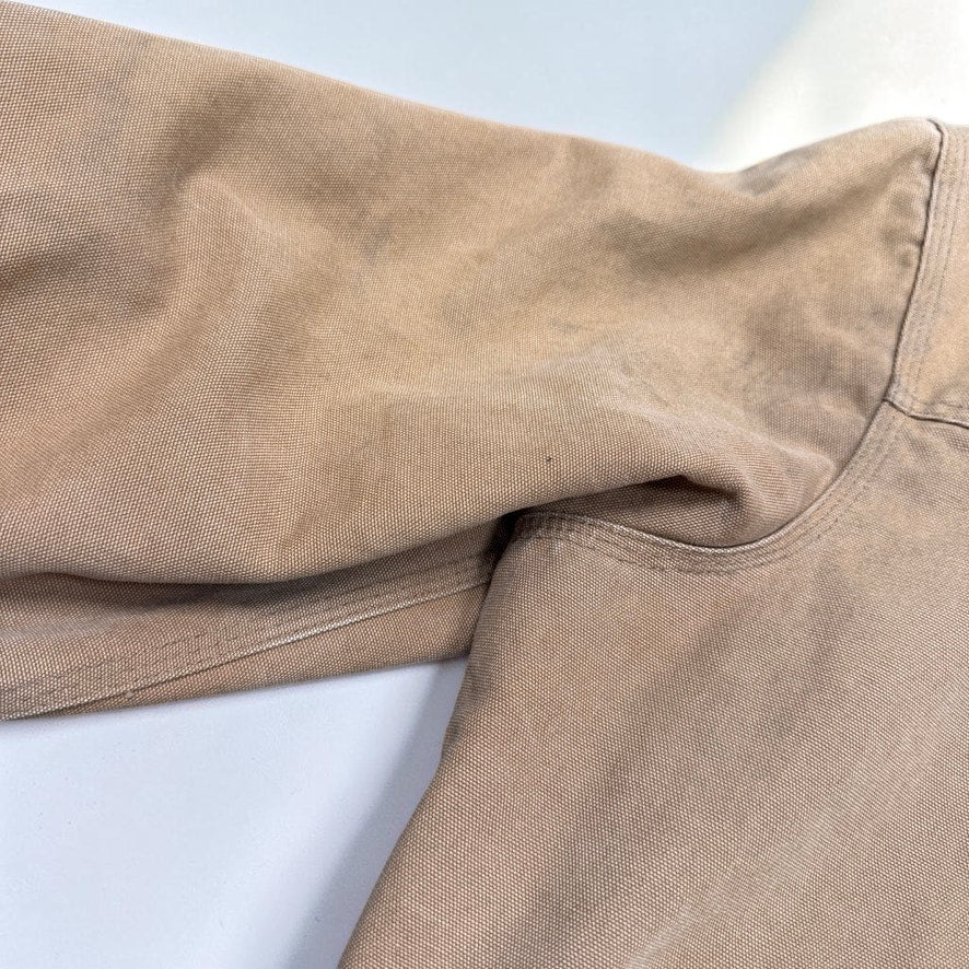 Vintage 1990s Santa Fe Jacket Workwear Western Men's XL Tan Duck Canvas