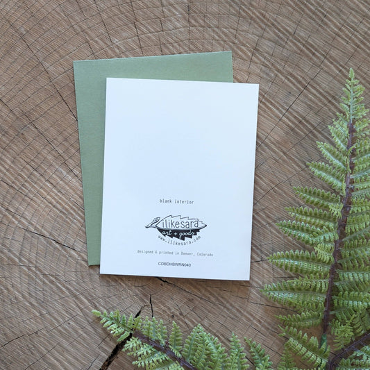 Greeting card | happy birthday to you wren - bird