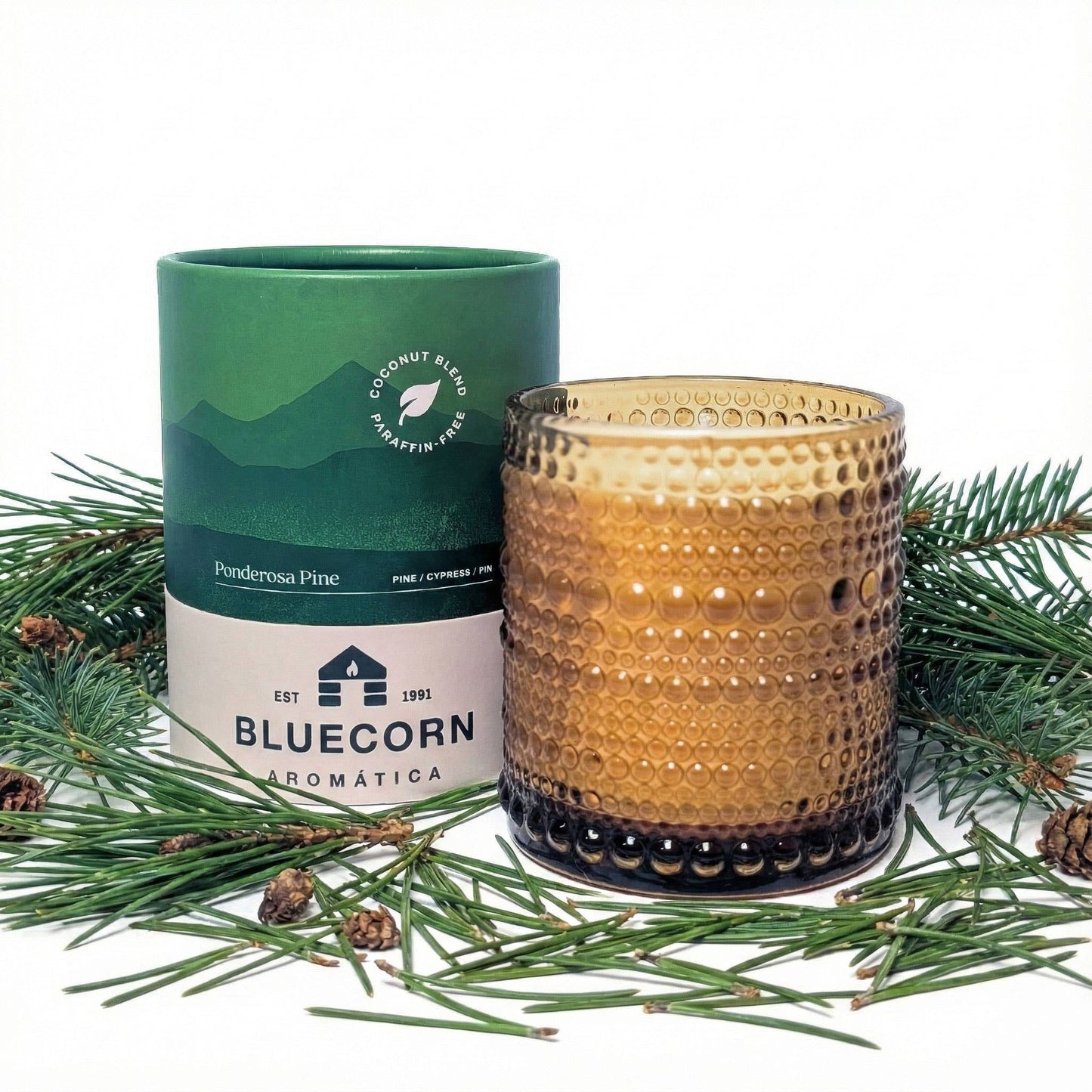 Ponderosa Pine Candle — Pine & Fir Needle Essential Oils