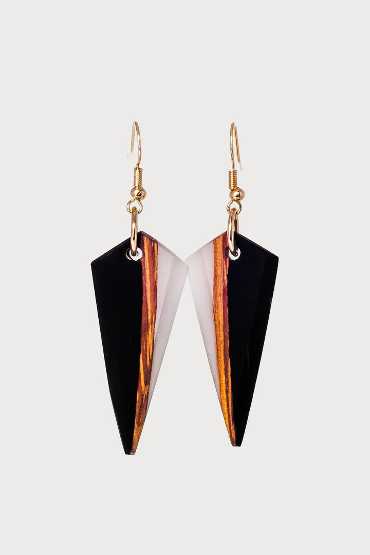 Wood & Resin Earrings