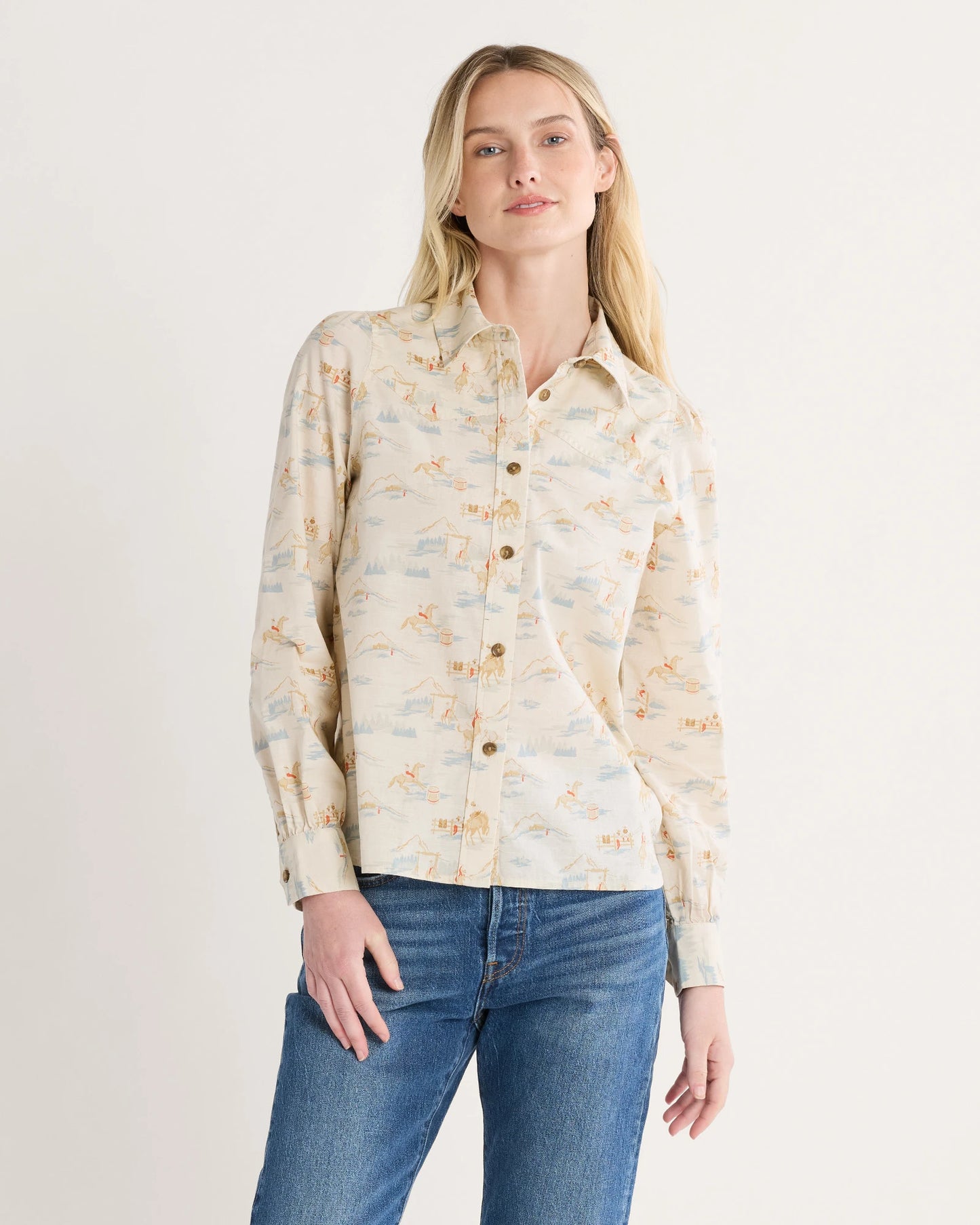 Winona puff sleeve shirt