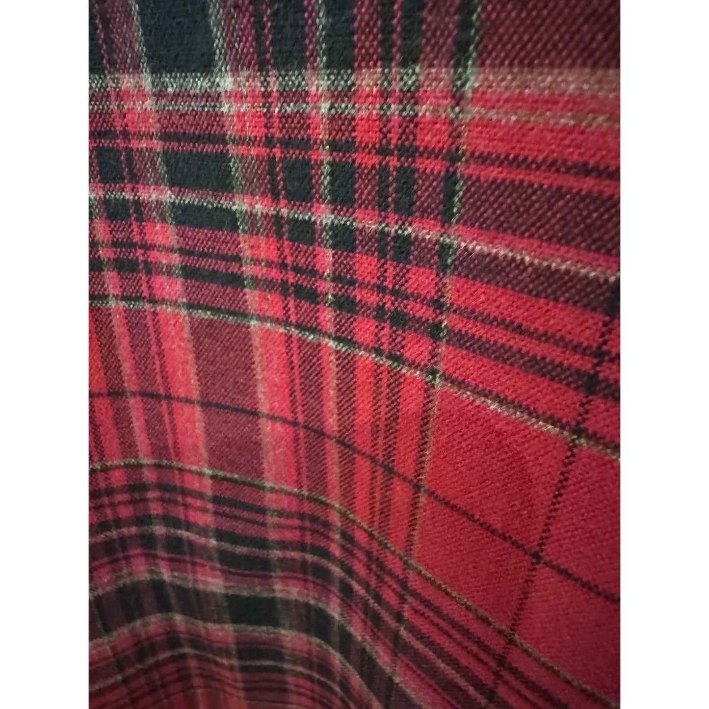 Vintage 1990s Ralph Lauren Flannel Cotton Soft Heavy M Blake Plaid Men's