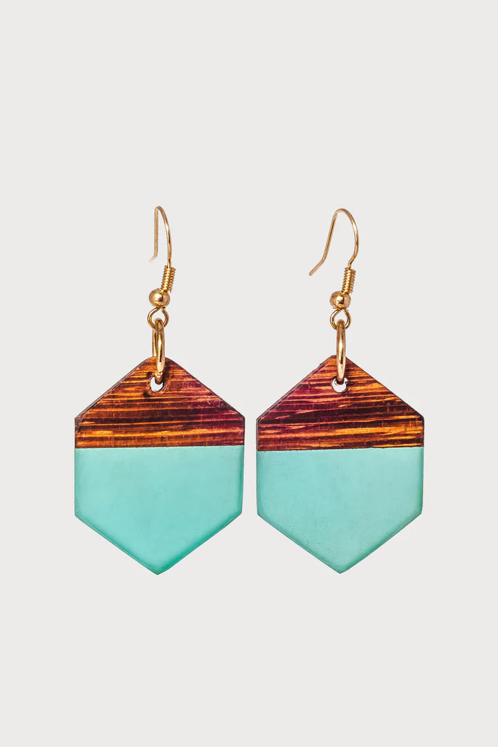 Wood & Resin Earrings