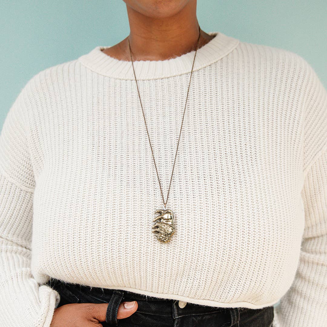 Buffalo Knife Necklace