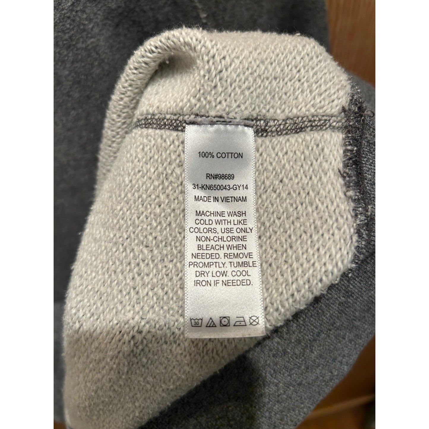 Champion x Todd Snyder Midweight Turtleneck Sweatshirt Gray L French Terry